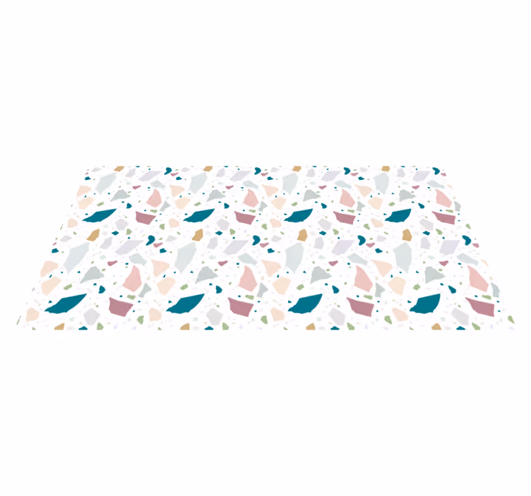 Konseptuelle figurer vinyl teppe geometrisk - Tenstickers