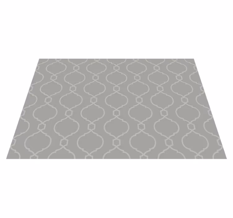 Stilig geometrisk trykk vinyl teppe hydraulisk - Tenstickers
