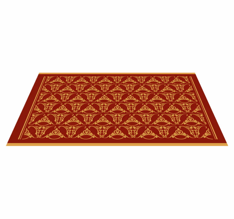 Mandala-inspirert eleganse vinyl teppe vintage - Tenstickers