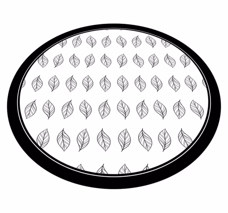 Botanisk oversikt blomst vinyltepper - Tenstickers