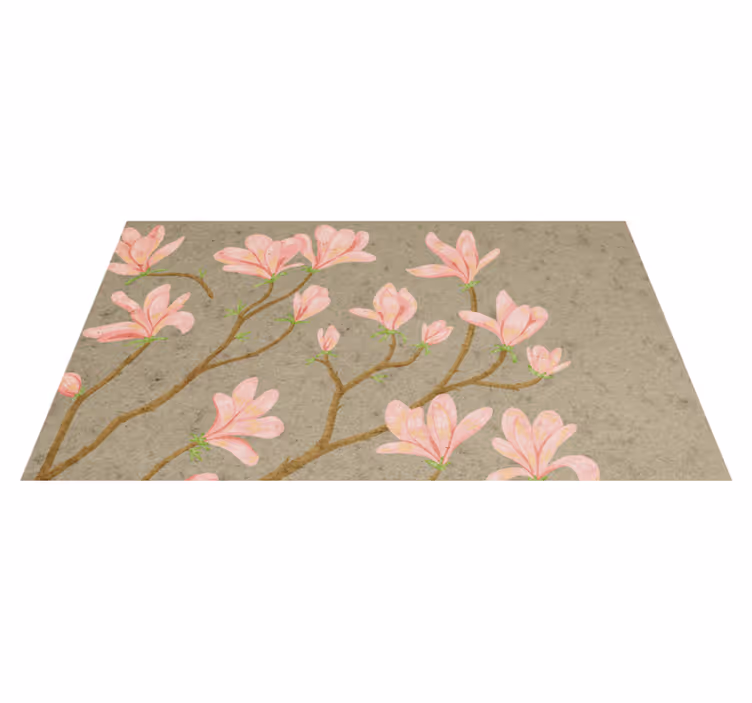 Blomsteroppvisning blomst vinyltepper - Tenstickers