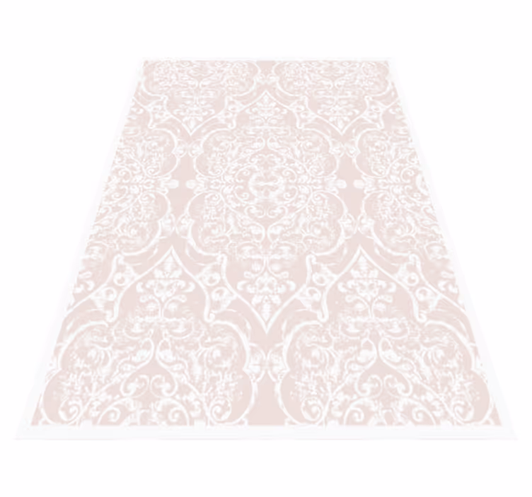 Elegant mønstret design vinyl teppe stue - Tenstickers