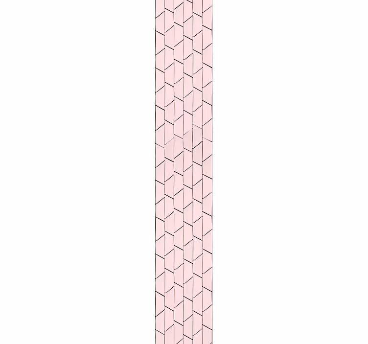 Tapet rosa med teksturert motiv - Tenstickers