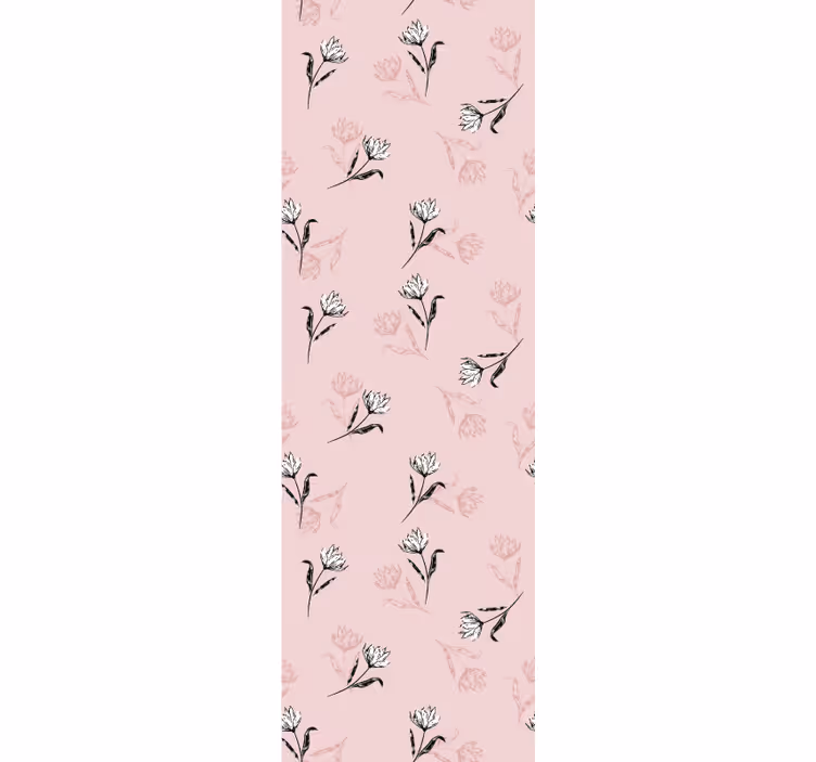 Tidløs floral eleganse tapet blomster - Tenstickers