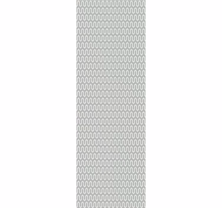 Elegant bølgemønster tapet geometriske former - Tenstickers
