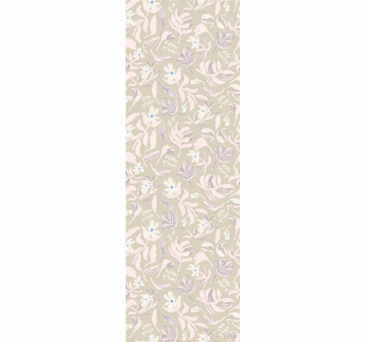 Delikat floral natur tapet blomster - Tenstickers