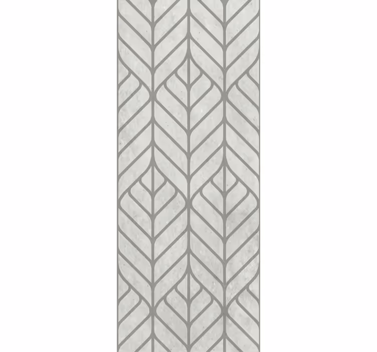 Grønn geometrisk design tapet stue - Tenstickers