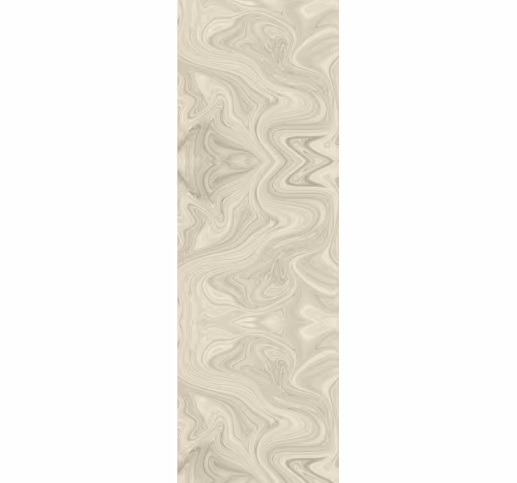 Elegante beige årer tapet marmor - Tenstickers