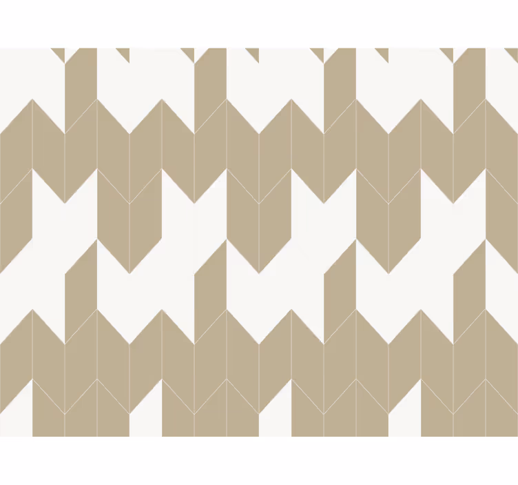 Chevron form design tapet geometriske former - Tenstickers