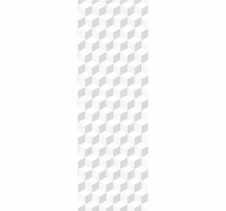 Kubisk tekstur tapet geometriske former - Tenstickers