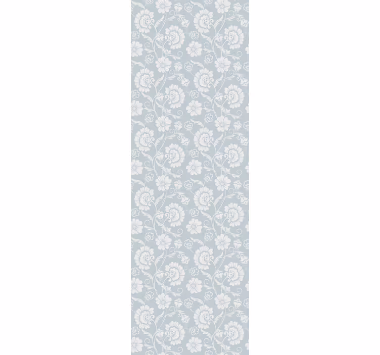 Blomstrende vintreet mønster tapet blomste - Tenstickers