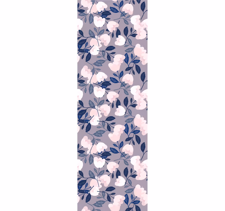 Blomst blomst mønster tapet blomste - Tenstickers