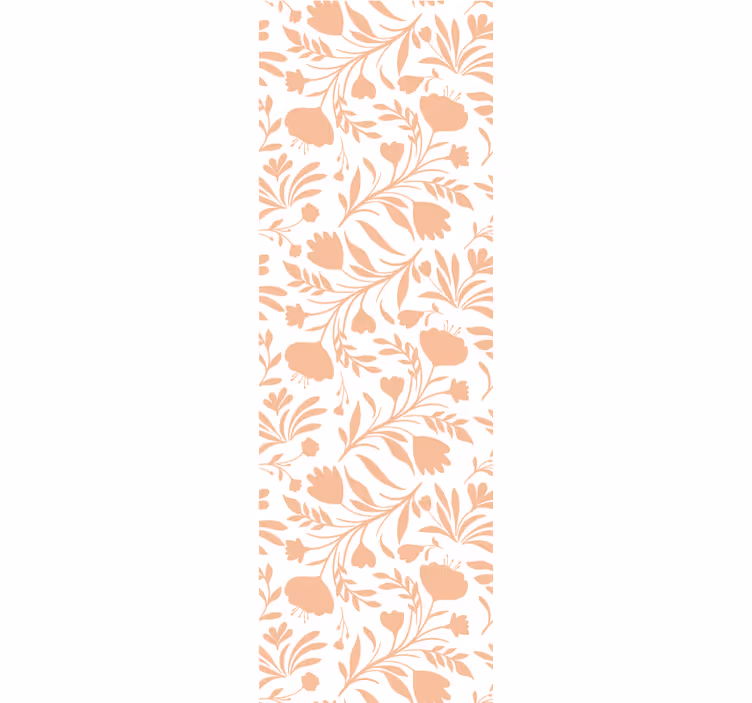 Floral vårvibber tapet blomster - Tenstickers