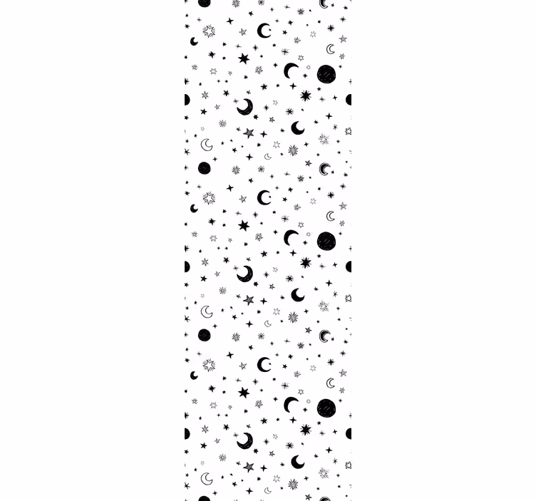 Himmelsk nattehimmel tapet stjerne - Tenstickers