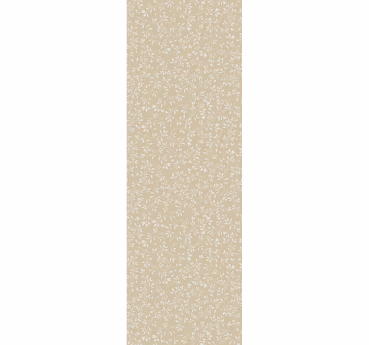 Delikat beige og hvit skrivebord tapet - Tenstickers