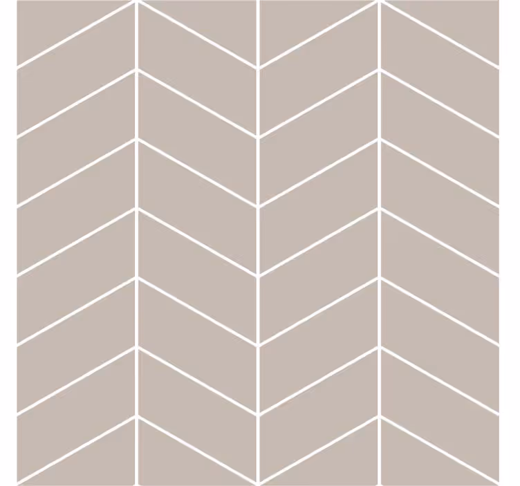 Skandinavisk stil beige og hvit tapet kjøkken - Tenstickers