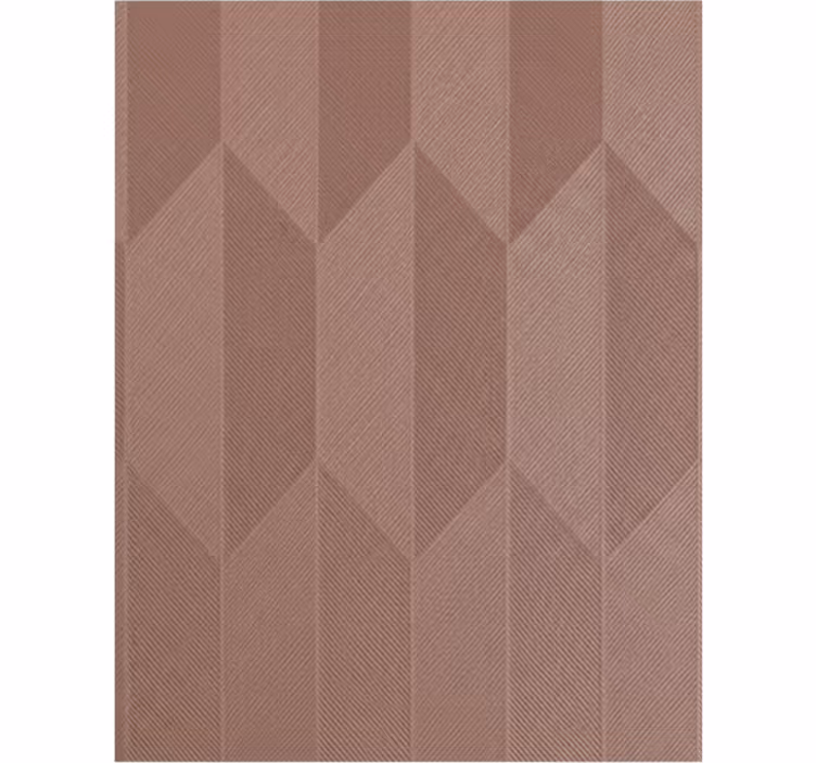 Tapet stue geometrisk mauve chevron - Tenstickers