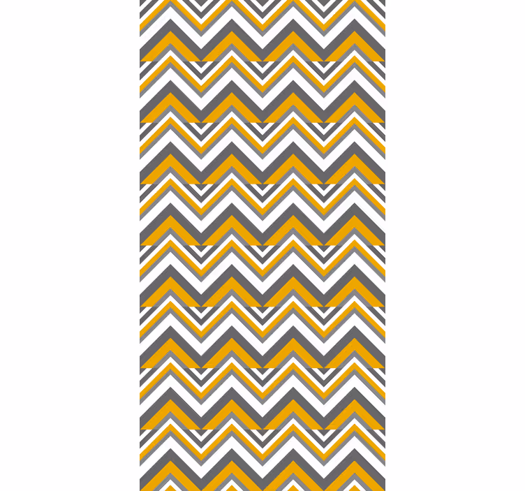 Chevron stil trekk tapet soverom - Tenstickers