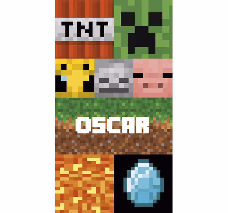 Gaming geometrisk mønster tapet mønstre - Tenstickers