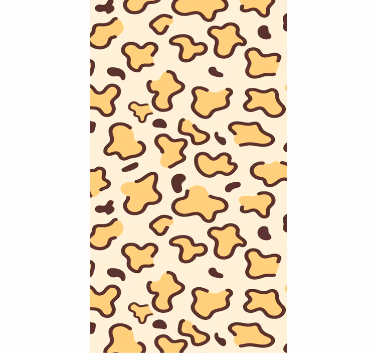 Tapet dyr store leopardformer - Tenstickers