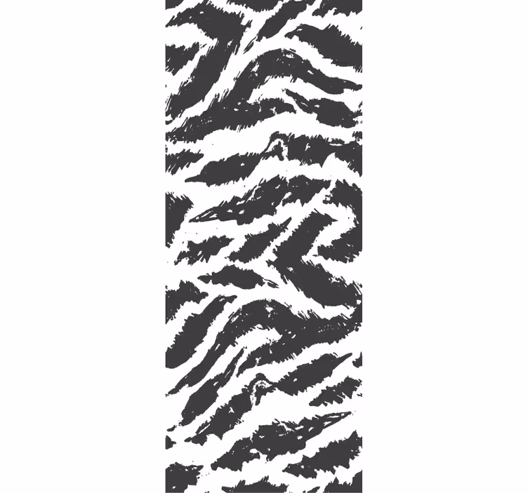Tapet dyr zebra striper konsept - Tenstickers