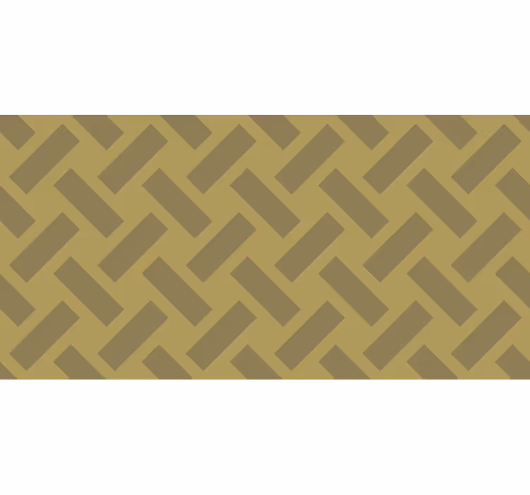 Tapet spiserom chevron zigzag - Tenstickers