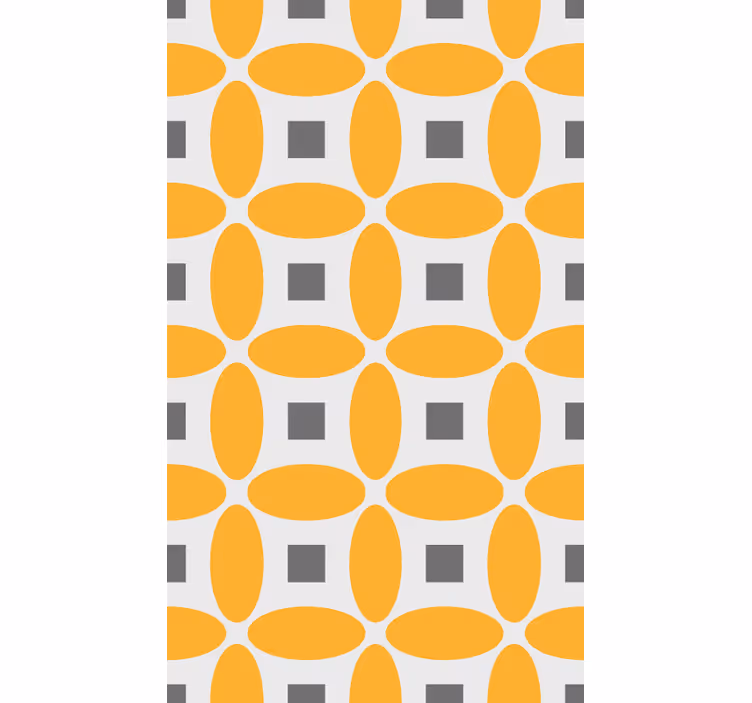Tapet geometriske former sirkler - Tenstickers
