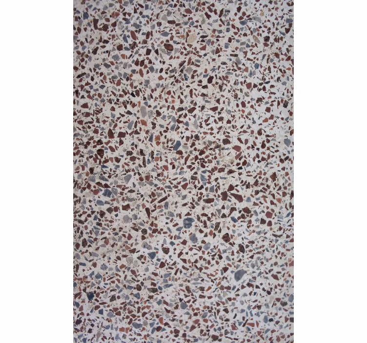 Tapet annet terrazzo grå farge - Tenstickers