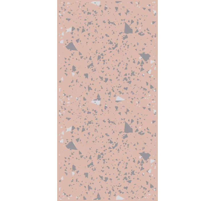 Tapet annet rosa og grå terrazzo - Tenstickers