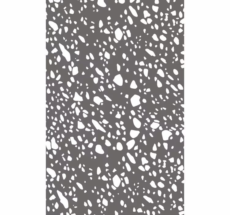 Tapet annet klassisk grå og hvit terrazzo - Tenstickers