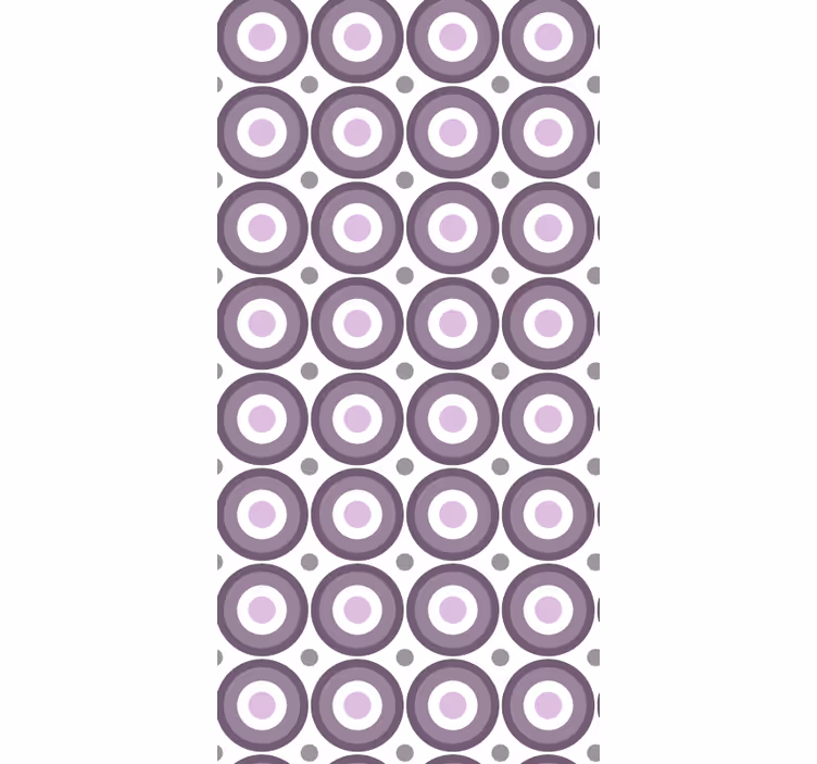 Lilac 70-talls stil tapet annet - Tenstickers
