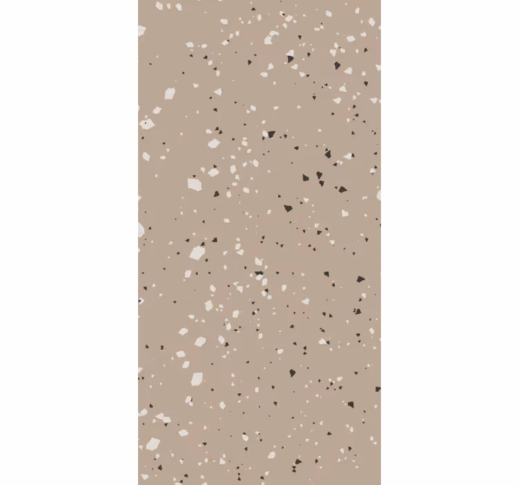 Tapet marmor nøytral terrazzo mønster - Tenstickers