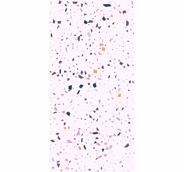 Tapet marmor fargerike geometriske biter - Tenstickers