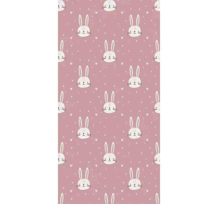 Tapet barn rosa boho mønster - Tenstickers