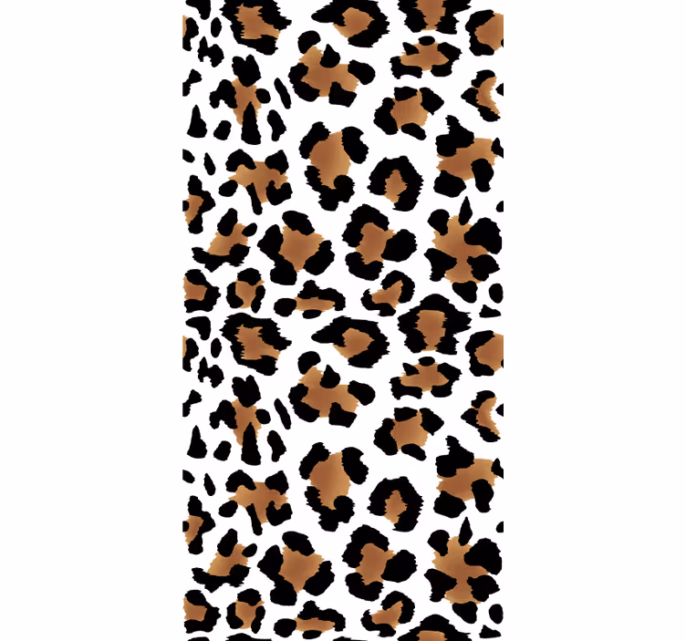 Tapet barn leopardprikket motiv - Tenstickers