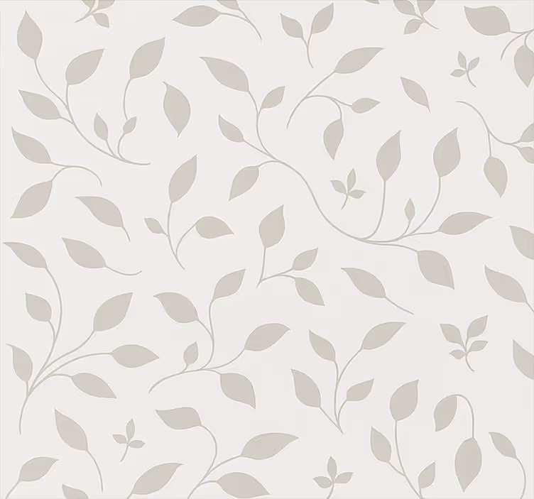 Nordisk tapet beroligende bladblomstermotiv - Tenstickers