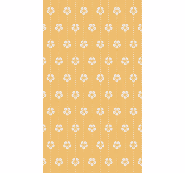 Tapet stue elegant blomstermønster - Tenstickers