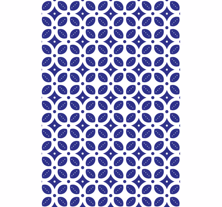 Tapet stue geometrisk mønsteroverlegg - Tenstickers