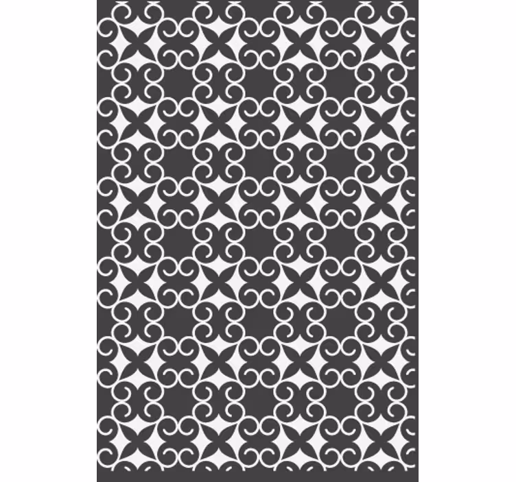Tapet stue elegant mønstrete matte - Tenstickers