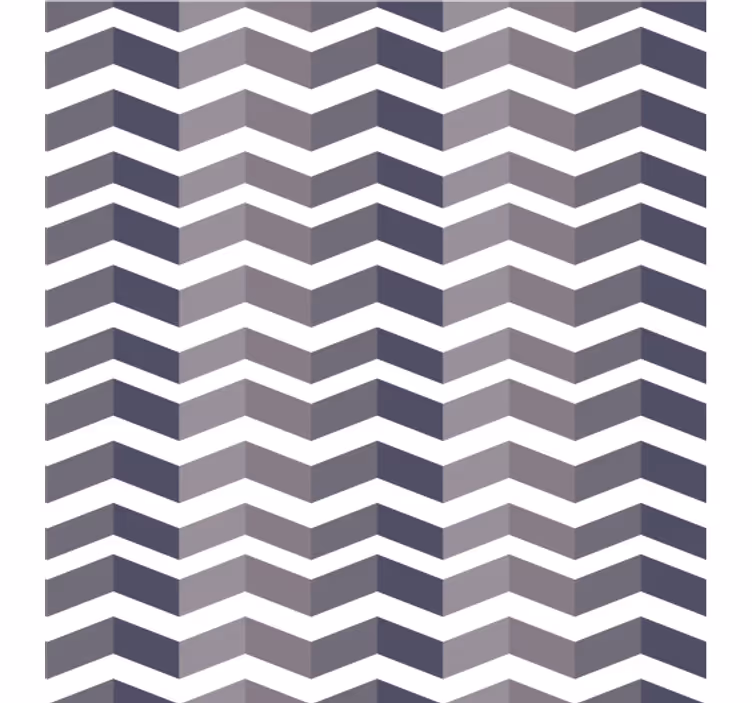 Tapet stue chevron mønsterdesign - Tenstickers