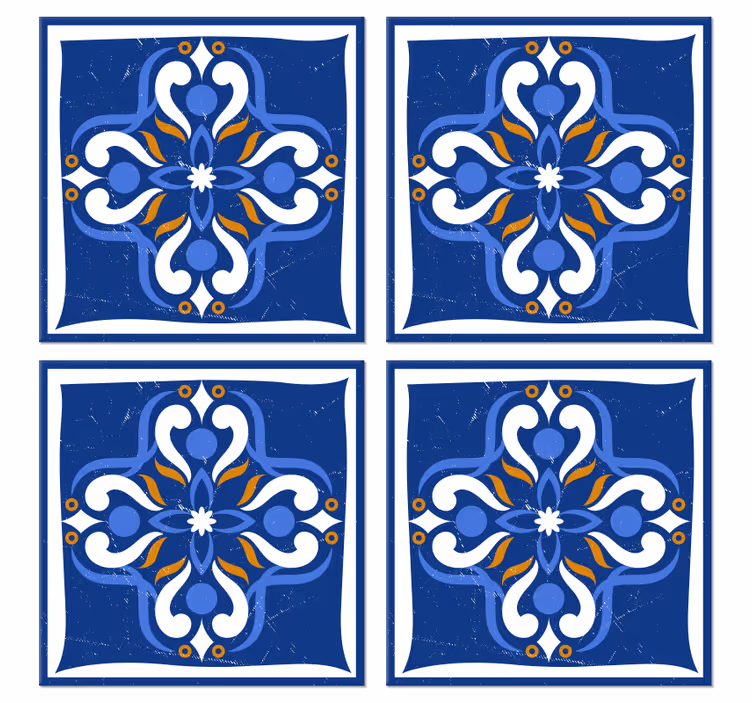 Tapet fliser klassiske middelhavstapeter - Tenstickers
