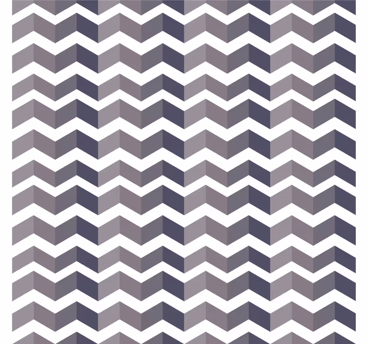 Tapet geometriske former chevron stil arrangert - Tenstickers