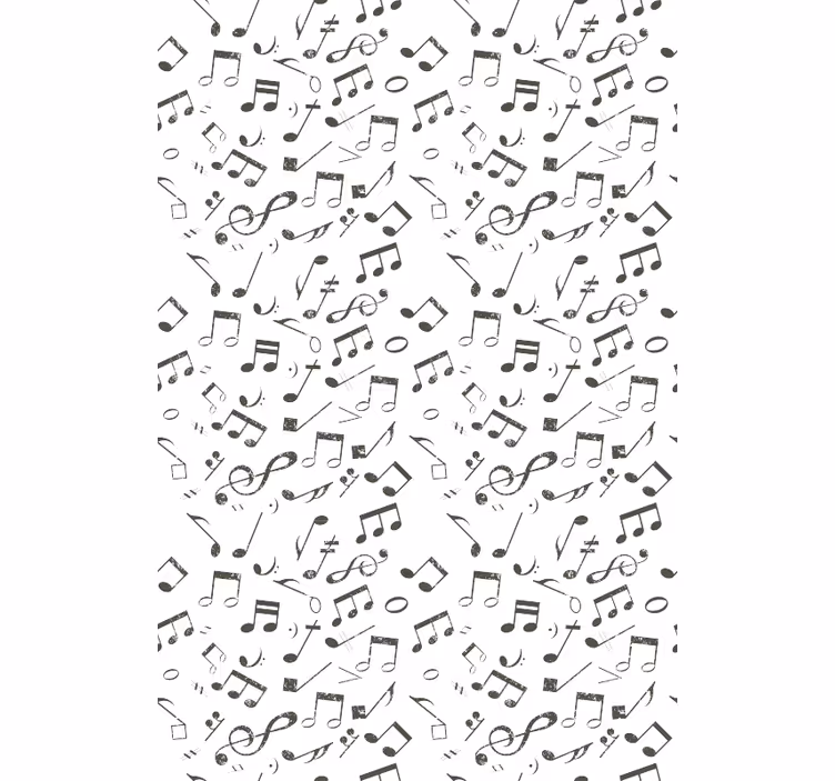 Tapet barn musikalsk notasfall - Tenstickers