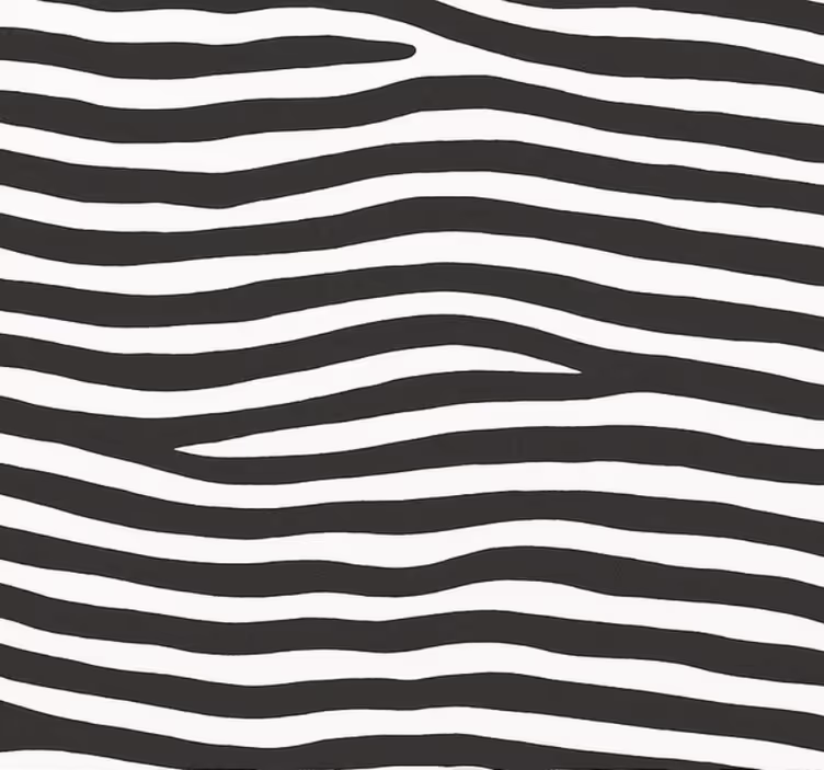 Zebra print tekstur tapet gift - Tenstickers