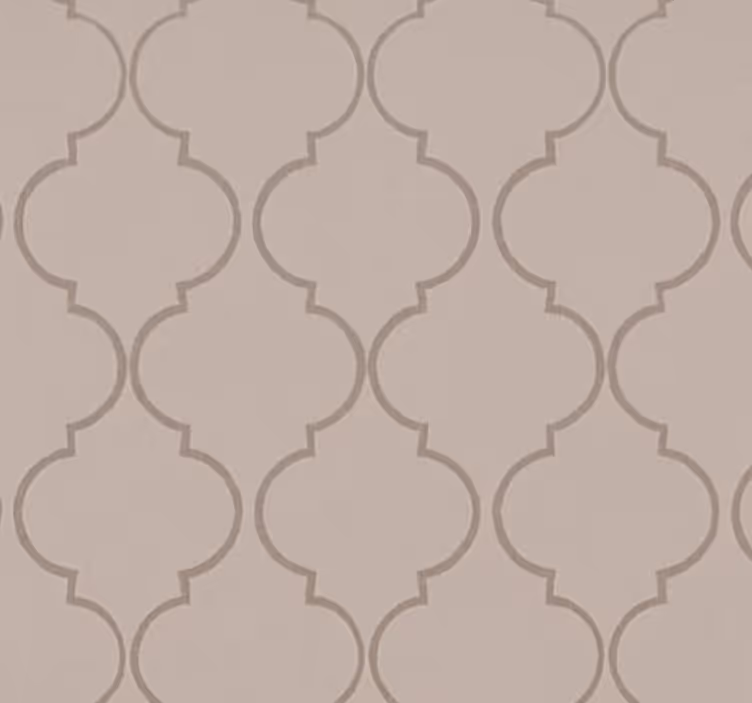 Tapet gift taupe lin tekstureffekt - Tenstickers