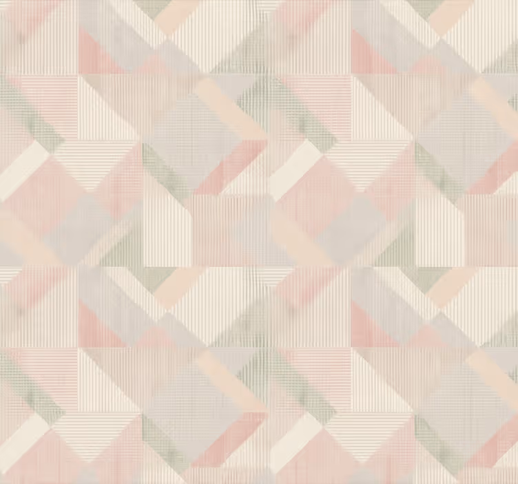 Tapet gift pastellvevd geometrisk - Tenstickers