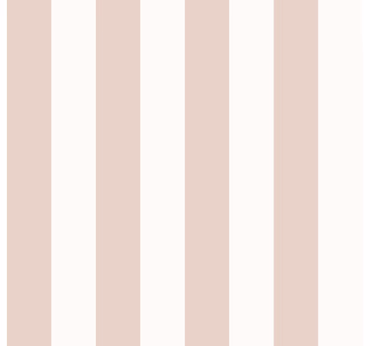 Tapet stue rosa og hvite striper - Tenstickers