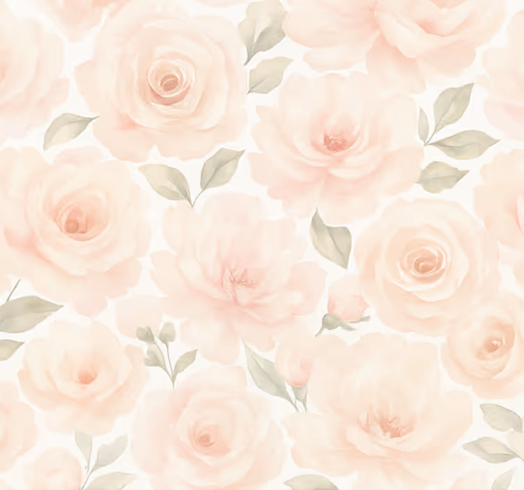 Tapet stue pink peony vintage - Tenstickers