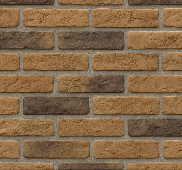 Tapet stue fabrikk murstein tapet - Tenstickers