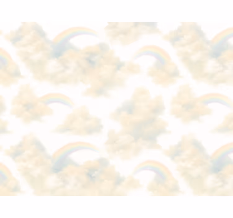 Tapet barn fargerik himmel - Tenstickers